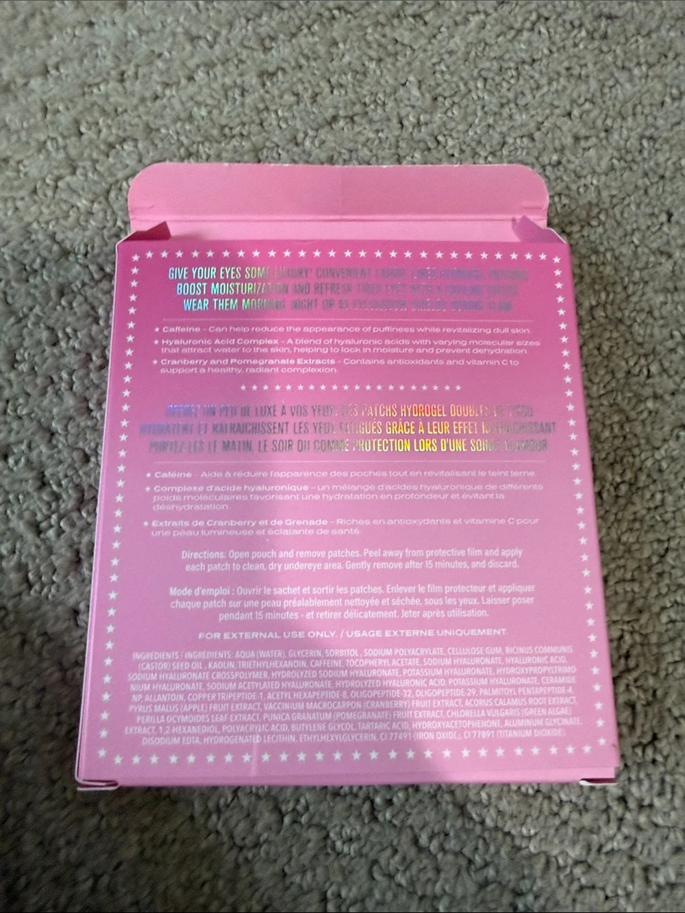 Jeffree Star Cosmetics Magic Star Eye Patches - (4 pairs)